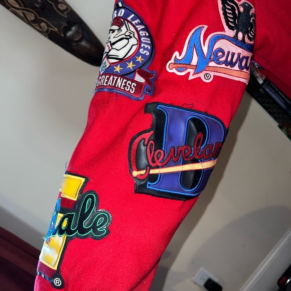 JH Negro LEAGUE Varsity PATCH Jacket - Picture 4 of 16